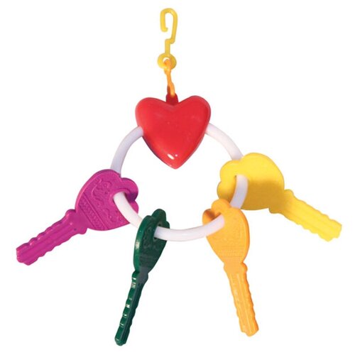 Игрушка Связка Ключей пластмассовая для птиц игрушка связка ключей пластмассовая для птиц