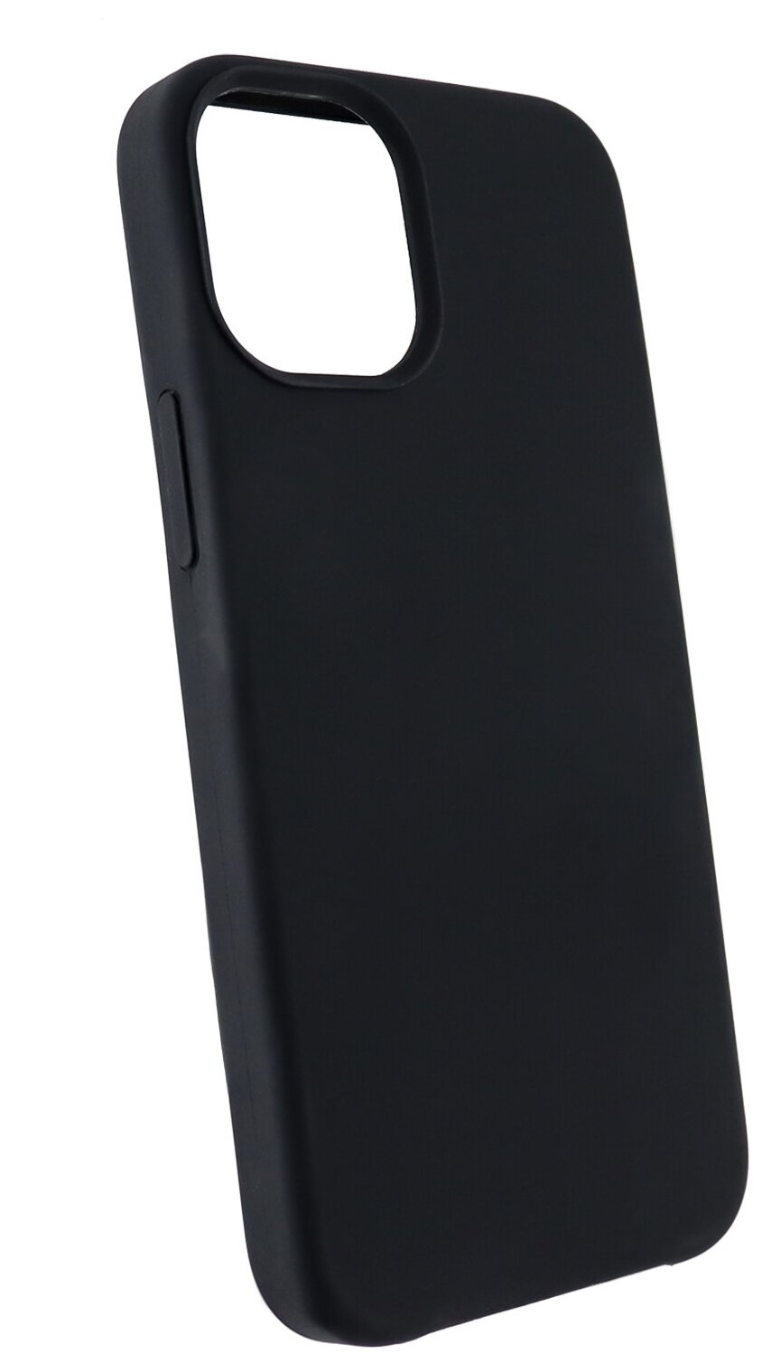 Защитный чехол для iPhone 12 Pro Max / на Айфон 12 Про Макс / бампер / Soft Touch Premium / Софт Тач / накладка Черный