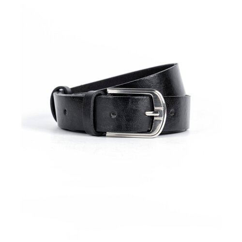 фото Ремень натуральная кожа, металл, подарочная упаковка, для мужчин, длина 126 см., черный violet