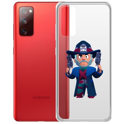 фото Чехол-накладка clear case brawl stars-стрелок кольт для samsung galaxy s20 (g980) krutoff group