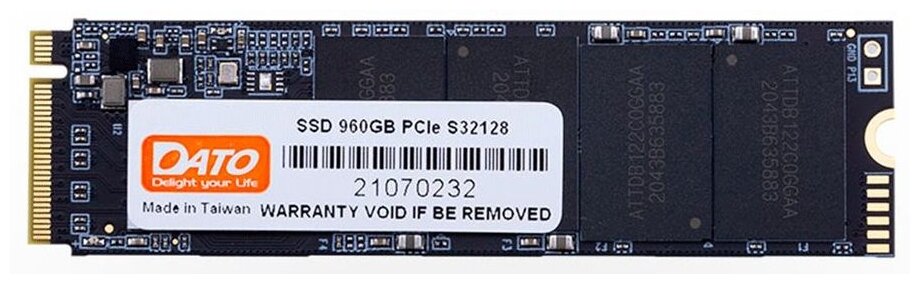 SSD накопитель Dato DP700 DP700SSD-960GB 960ГБ