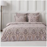 Комплект постельного белья La Prima постельное бельё сатин арабеска, размер 1.5 спальный (145x215см) - изображение