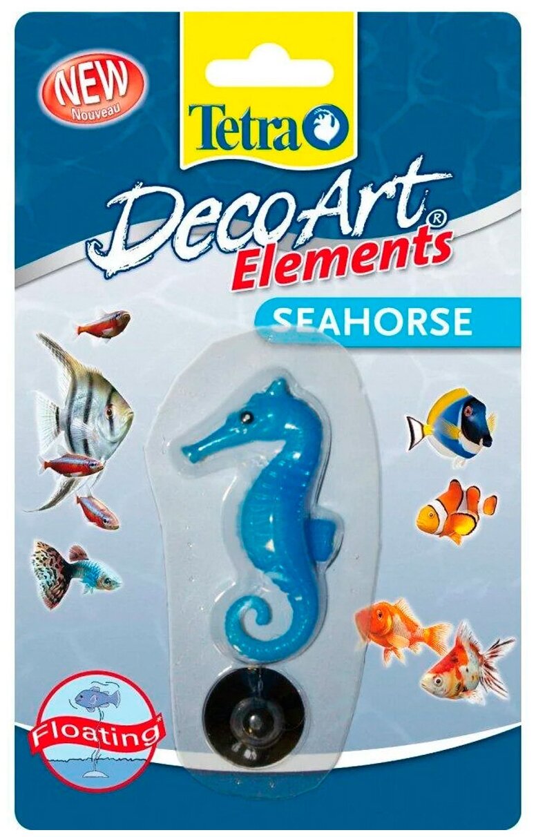 Декор для аквариума Tetra Decoart Elements Seahorse Морской конёк (1 шт)