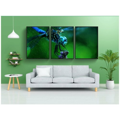 фото Набор модулных постеров для интерьера "эльф, сказочный, фантазия" 60x90 см. в тубусе, без рамки lotsprints