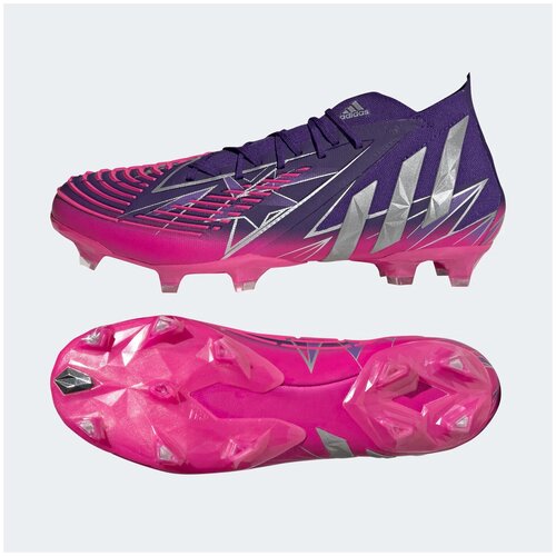 Бутсы adidas, футбольные, размер 44, розовый