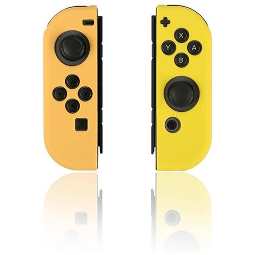 Силиконовый чехол для Joy-Con Yellow and Khaki Nintendo Switch