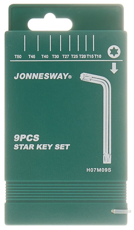 Набор ключей угловых Jonnesway - фото №3