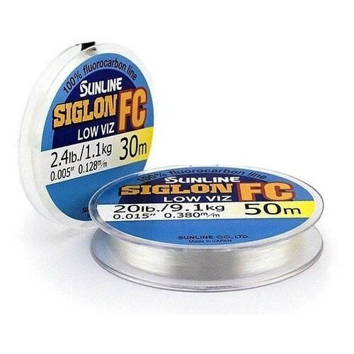Флюорокарбон SUNLINE Siglon FC 50m #5.0/0.380mm 9.1 kg