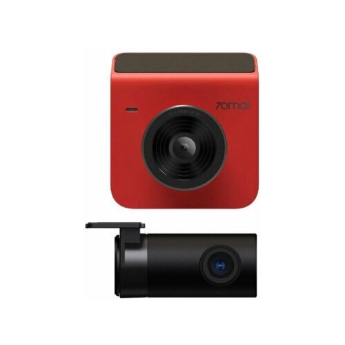 фото Видеорегистратор 70mai dash cam a400-1 red с камерой заднего вида красный