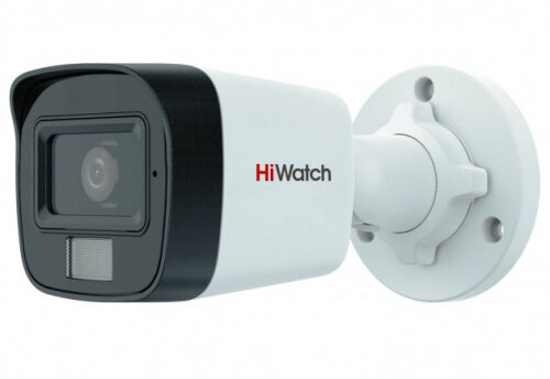 Камера видеонаблюдения аналоговая Hiwatch DS-T200A(B) (2.8MM) 2.8-2.8мм HD-TVI цв. корп: белый