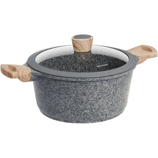 Кастрюля Nadoba MINERALICA с крышкой, 24 см / 4,3 л