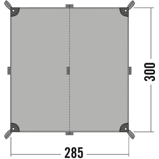 Тент Tatonka TARP 2 SIMPLE 285x300 см