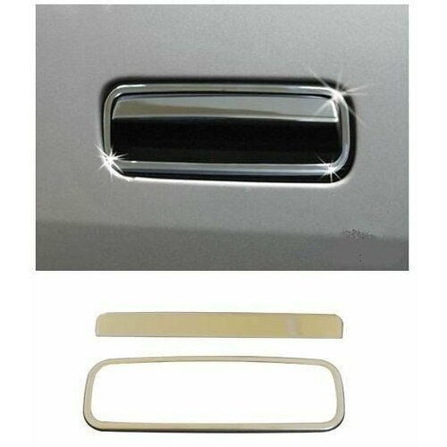 Накладка на ручку двери багажника, нержавейка, для VW T5 2009-2015, VW Caddy 2010-2015