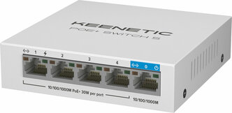 Коммутатор Keenetic KN-4610 5xGbLAN PoE+