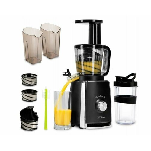 Вертикальная медленная соковыжималка Zeegma Sap 150 Вт черный 2276000₽