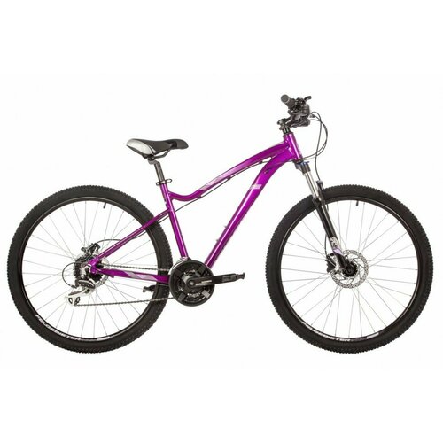 Велосипед STINGER 27.5 VEGA EVO фиолетовый, алюминий, размер 17 велосипед stinger 27 5 vega evo фиолетовый алюминий размер 17