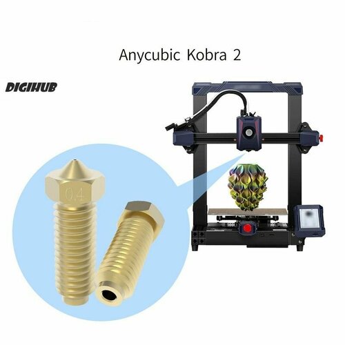 Сопло 5шт для 3D-принтера Anycubic kobra 2 высокоточное латунное 1,0мм сопло 5шт для 3d принтера anycubic kobra 2 0 8мм латунь