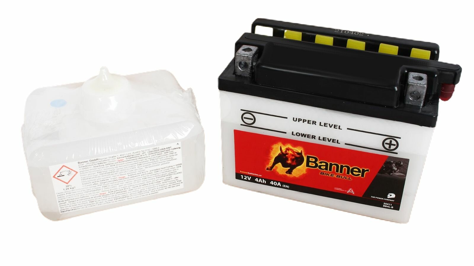 Аккумуляторная батарея BANNER BIKE Bull 4+элект YB4L-B 120х70х92 (ETN-504 011 002)