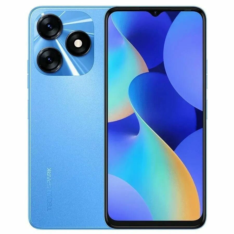 Смартфон TECNO Spark 10 8/128GB Meta Blue/синий