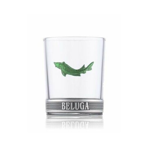 Стакан Beluga с зеленой рыбкой 250 мл 1250₽