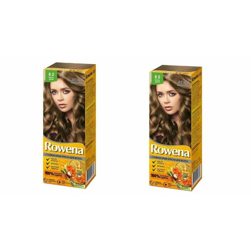 ACME COLOR Краска для волос ROWENA 8.0 Светло-русый, 2 шт