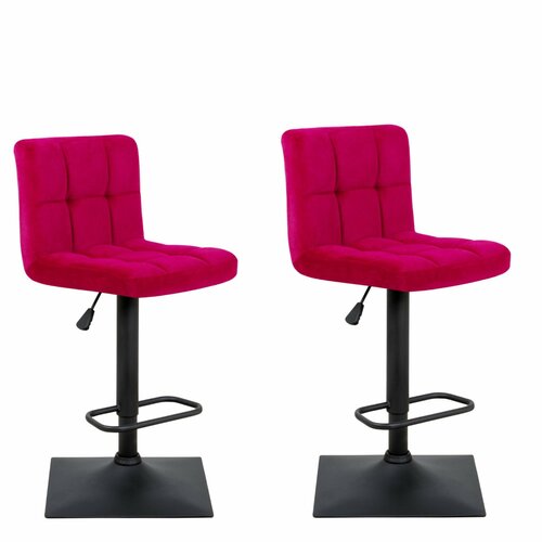 Комплект Барных стульев курт, бордовый, 2 шт.