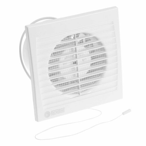 Вентилятор вытяжной КосмоВент В100ВКш d100 мм 10 Вт 144 мч с выключ подшипник 1707₽