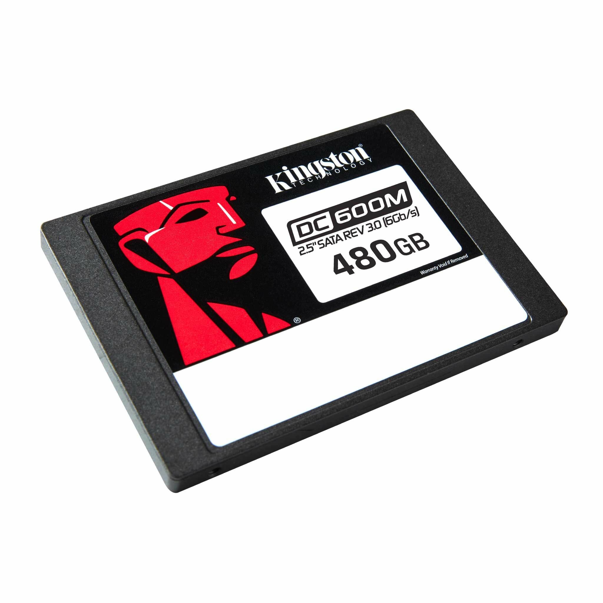 Твердотельный накопитель Kingston Enterprise SSD 480GB DC600M 2.5" SATA 3 R560/W470MB/s 3D TLC MTBF 2M 94 000/41 000 IOPS 876TBW (Mixed-Use) 3 years (SEDC600M/480G) - фото №9