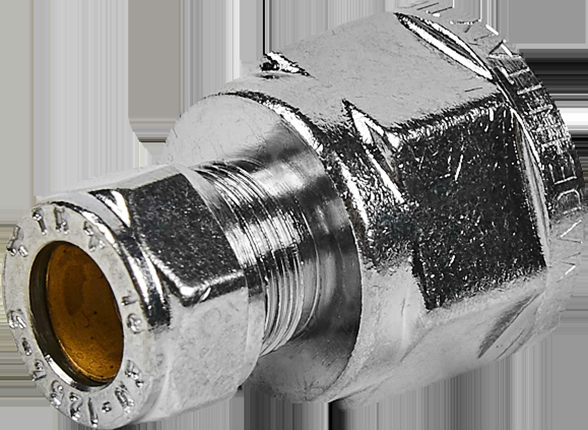 Муфта обжимная внутренняя резьба 1/2"х10 мм хром 1130005