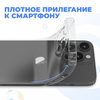 Фото #3 Ультратонкий силиконовый чехол для телефона Xiaomi Redmi 9A с защитой камеры / Прозрачный защитный чехол для Сяоми Редми 9А