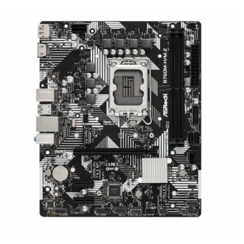 Asrock Материнская плата ASROCK B760M-HM2 LGA 1700 Intel B760 mATX Ret 1417000₽