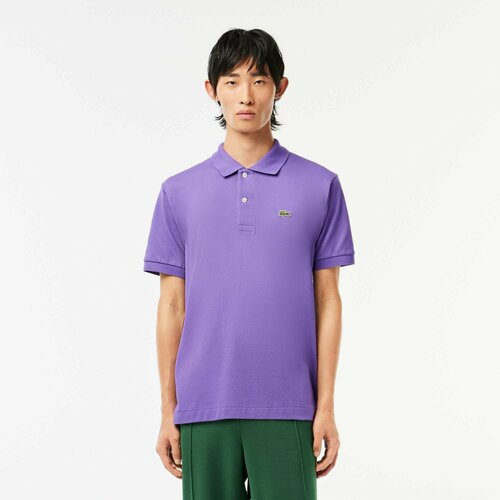 Поло LACOSTE, размер T5, фиолетовый