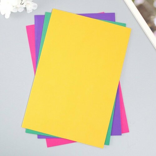 ASTRA Фоамиран Астра 1 мм 20х30 см набор 4 листа цв ассорти 320₽