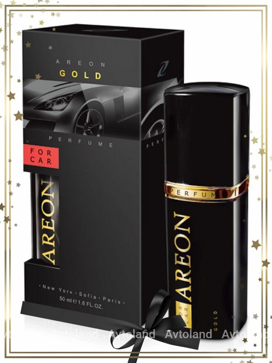 Ароматизатор - спрей Areon Perfume золото 50 мл