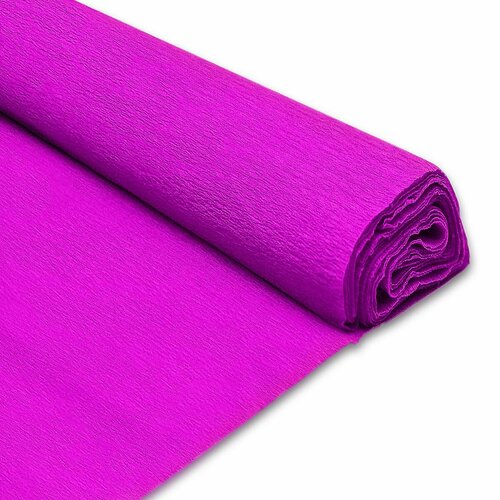 Набор креповой бумаги, 50x200 cм, 10 штук, цвет розовый