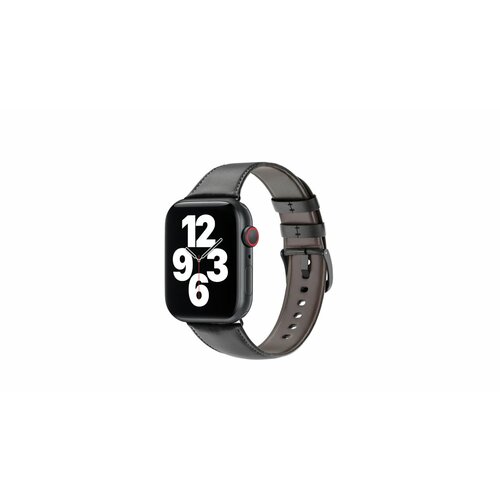 Ремешок из натуральной кожи для Apple Watch 38/40/41 (1-9/SE), WiWU Vintage Crazy Horse Leather, Кофейный