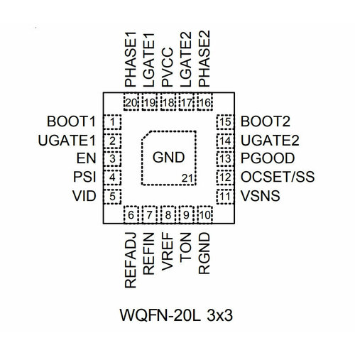 Микросхема RT8816BGQ