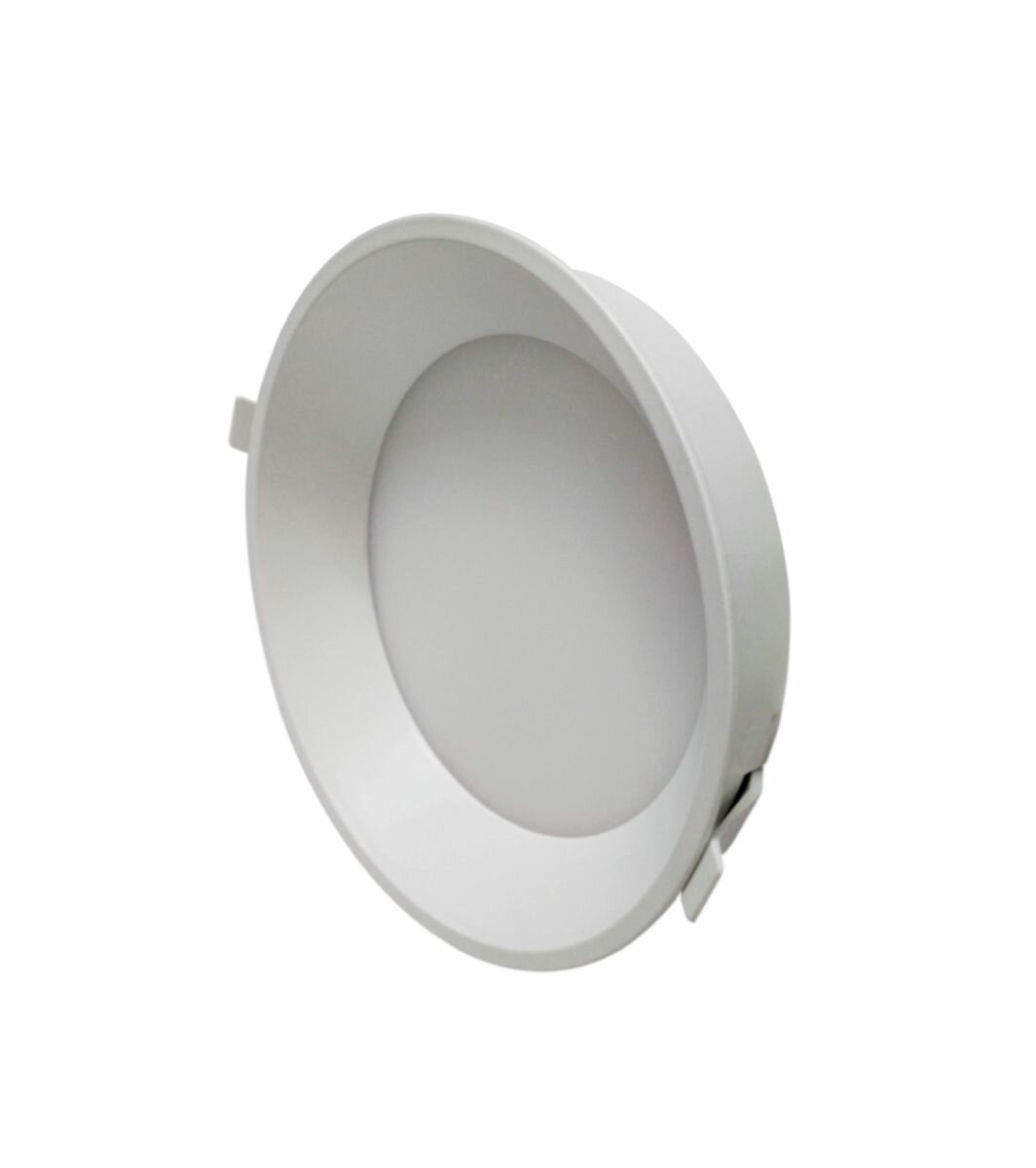 Потолочный встраиваемый светильник круглый 105 R 15 W 4000 К Elvan
