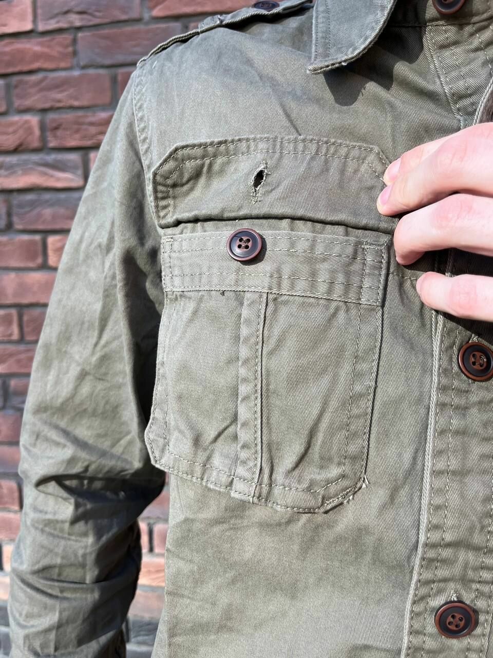 Рубашка тактическая олива — фото 1