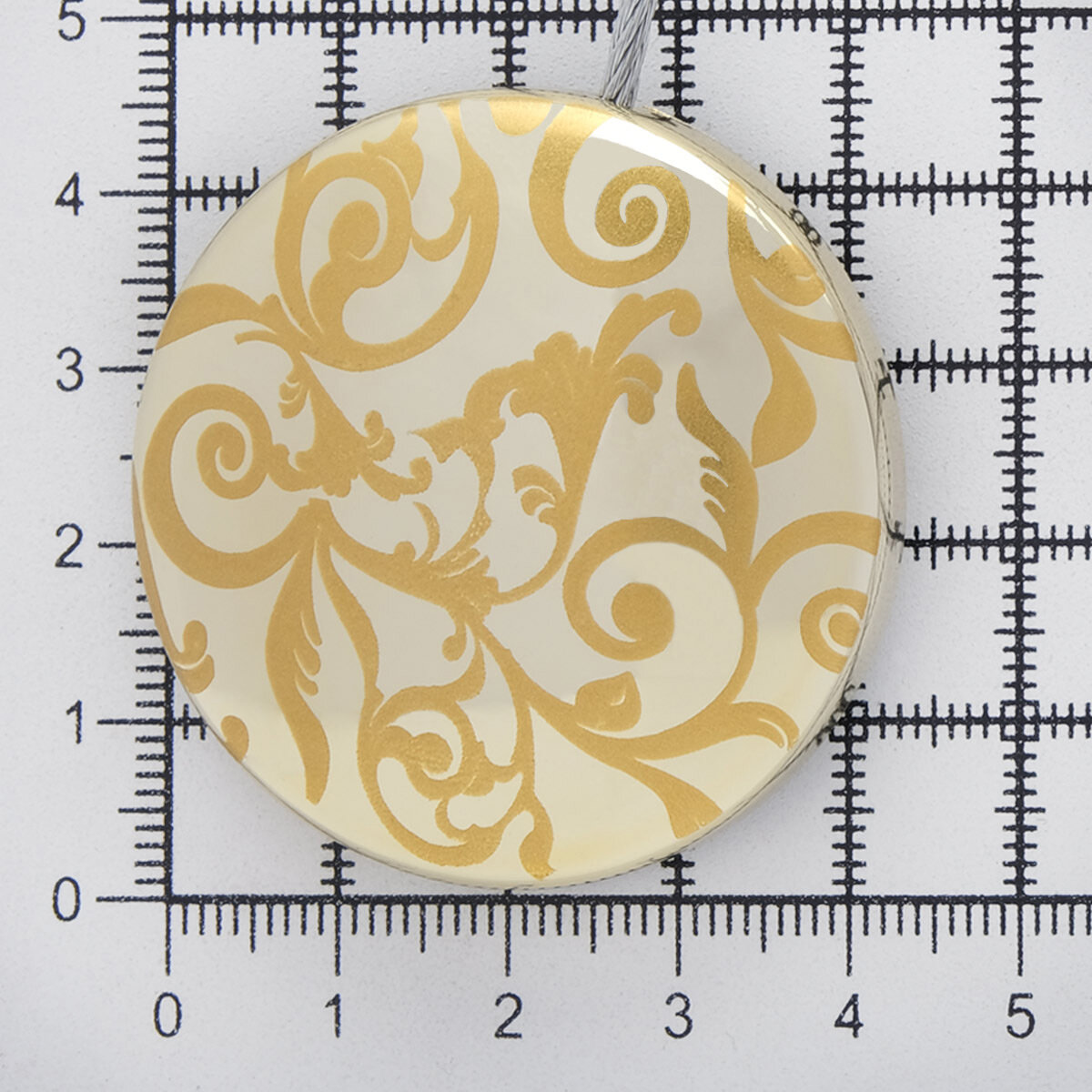 Подхват для штор магнитный, диаметр 4,5 см, длина троса 30 см, SmolTex (2У) — фото 1