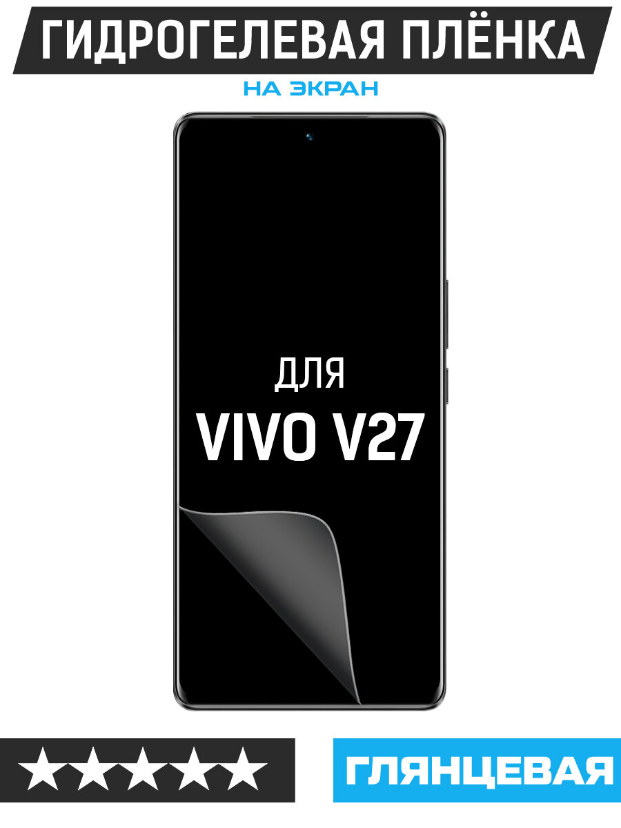 Пленка защитная гидрогелевая Krutoff для Vivo V27