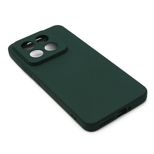 Накладка Silicone Case для Xiaomi 14 Pro темно-зеленый