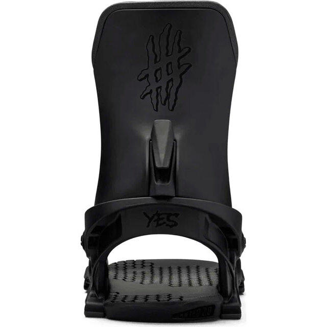 Крепления сноубордические YES SELECT (24/25) Black/черный, размер L — фото 1