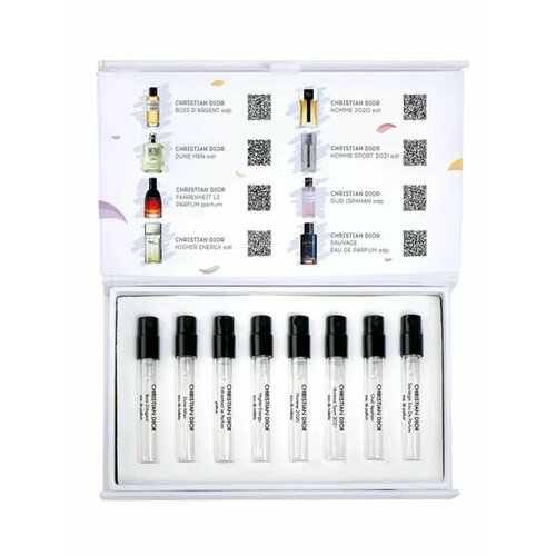 Парфюмерный набор Aroma Box Топ ароматов Christian Dior 76 мужской 8 флакончиков по 15мл 2904₽