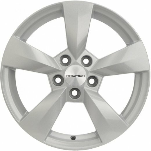 Литые диски Khomen Wheels KHW1504 (Rapid) 6x15 5x100 ET38 dia 57,1 F-silver (цвет: серебристый)