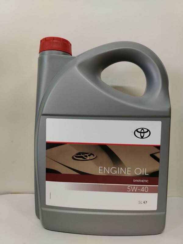 Масло моторное TOYOTA ENGINE Oil синтетическое 5w40 5л, артикул 08880-80835