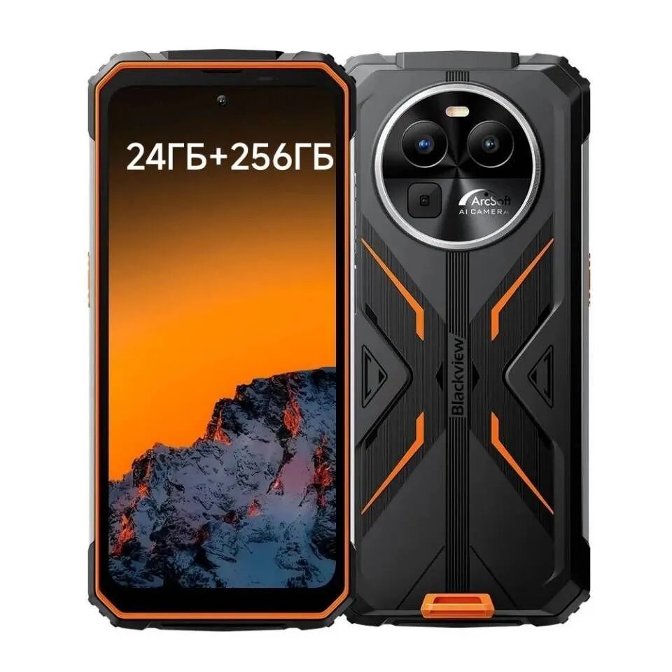 Blackview BV8100 8GB 256GB Креативный смартфон Helio G99 6,5 - дюймовый FHD + 50MP 8800 mAh Android 14