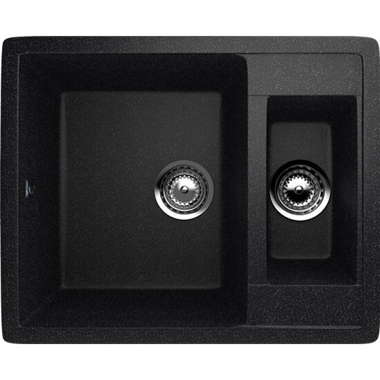 Кухонная мойка Ulgran из искусственного камня U-106-308 черный