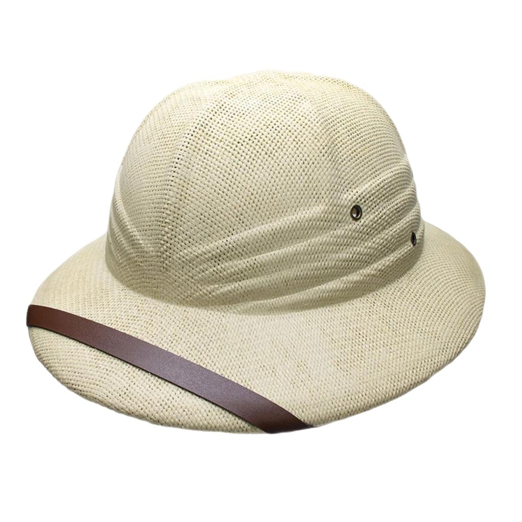 Западные соломенная шляпа элегантный PU дышащий пояс косплей шляпа тканые шляпа