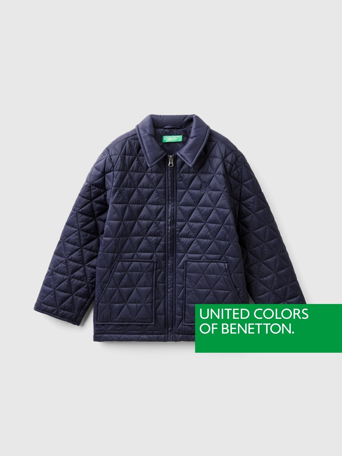 Куртка UNITED COLORS OF BENETTON, размер M, cиний